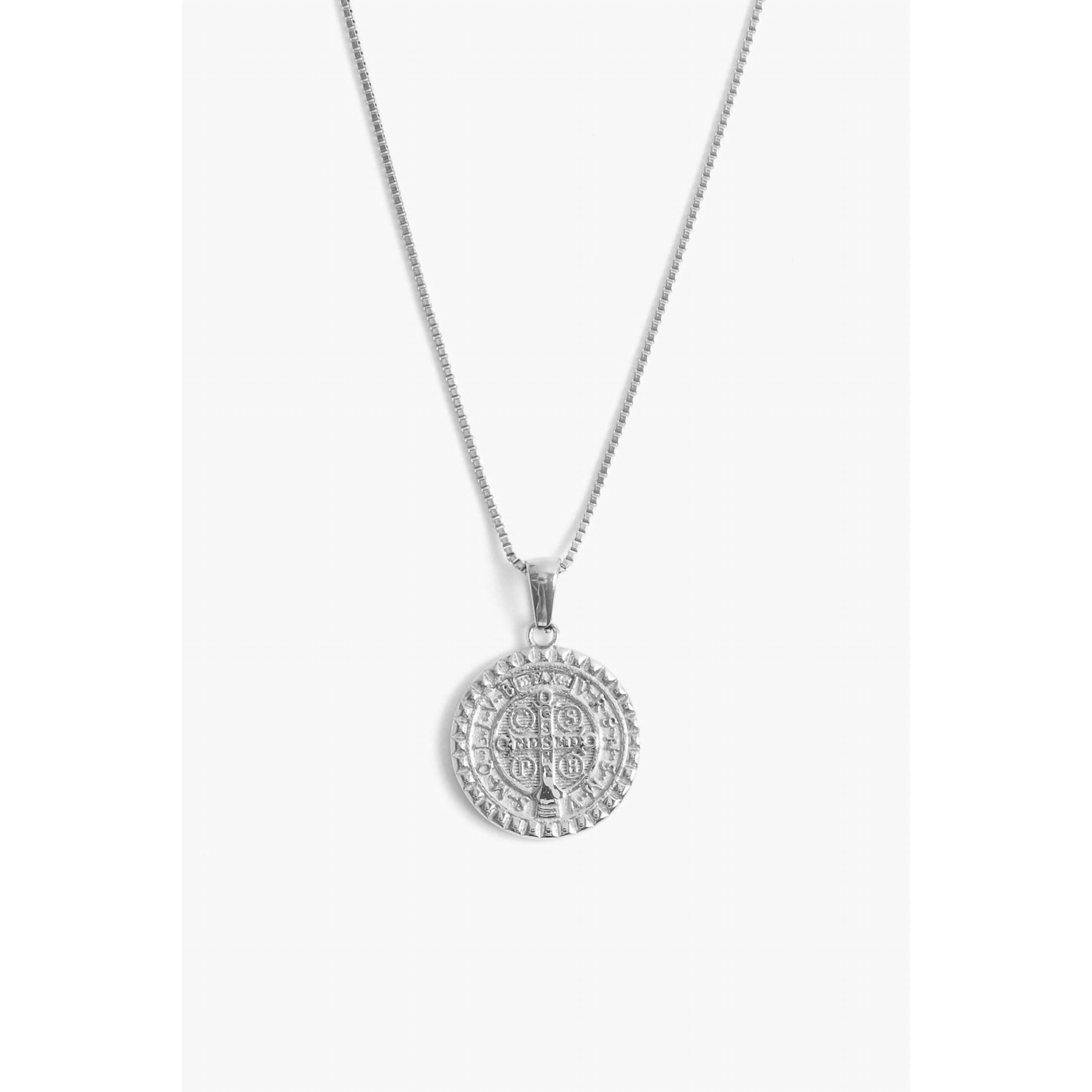 New Marrin Costello Women's St. Benedict Pendant Necklace In Silver